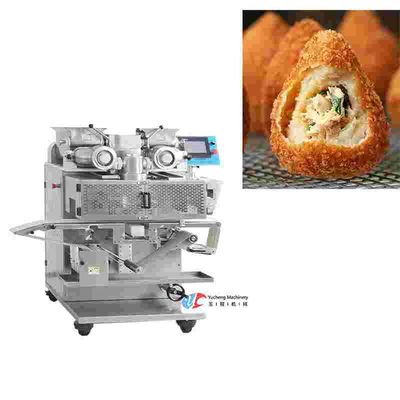 1000g Kibbeh Encrusting Machine Food Production Line 120Pcs Per Min
